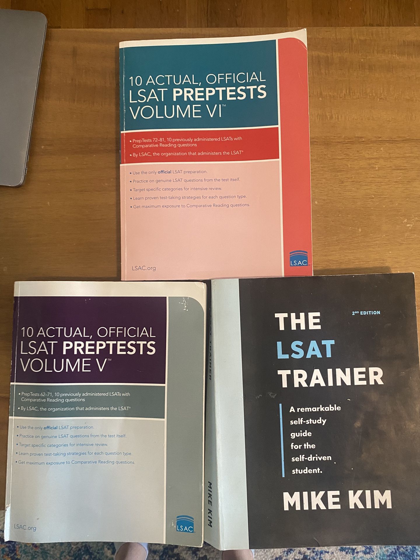 Lightly Used LSAT Books