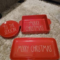 Rae Dunn Christmas Dishes