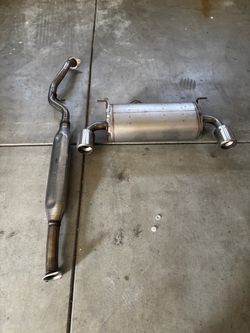 It’s a stock exhaust for the GR 86, 2025