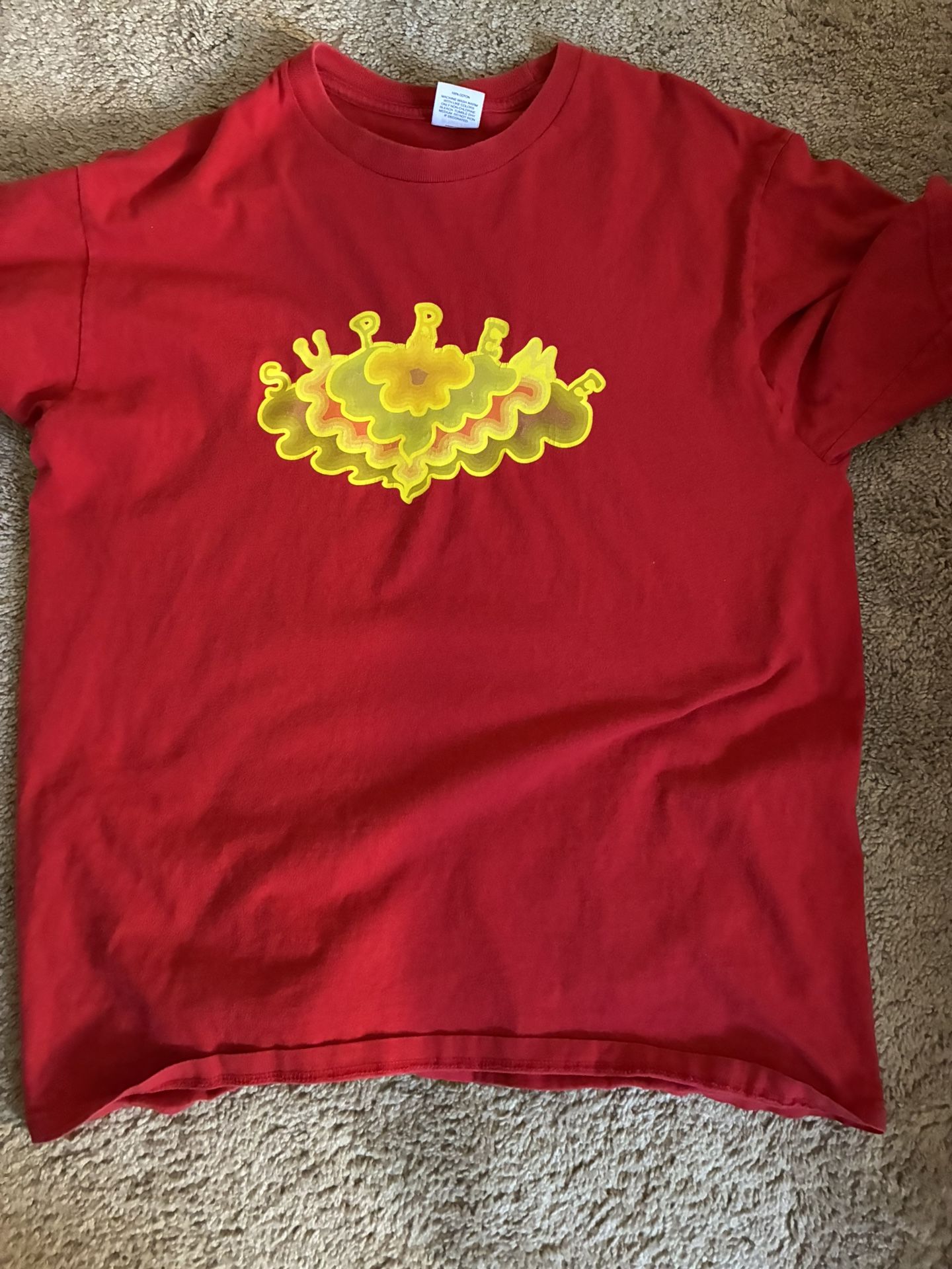 Supreme Cloud Tee Size Adult Large