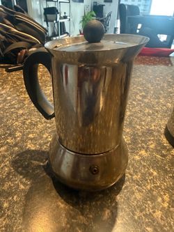 Vintage INOX Italy Coffee Maker, Espresso Maker, Percolator