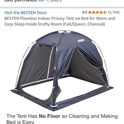 Tent For Your Bed - Fits Full & Queen Size