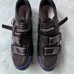 Shimano SPD-SL Shoes w/SM-SH11 SPD-SL Cleats Men’s Size 46