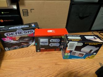 Modded Classic Mini Consoles with full libraries