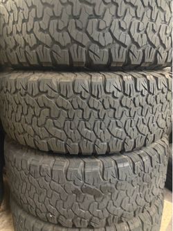 Tires 37x12.50r17 bf Goodrich