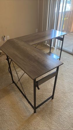L-Shaped computer desk