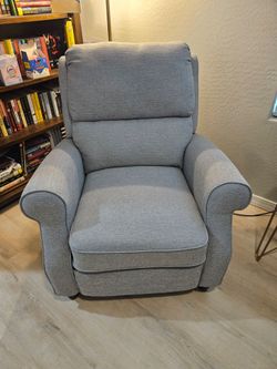 Grey Cloth Recliners
