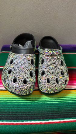 Rhinestone Bedazzled Crocs Clogs