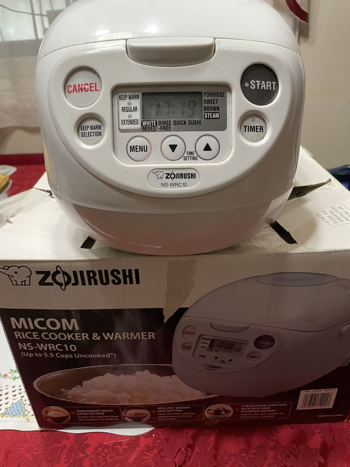 Zojirushi Rice Cooker