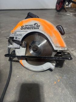 Craftsman Sawmill 7¼-in Circular Saw 2½ HP