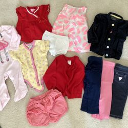 Baby Girl 3-6 Months Clothes All For $10