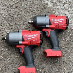 Milwaukee Fuel Impact 1/2” Tool Only New Nuevo Impacto Para Quitar Llantas De Truck 🛻 Avión ✈️ Tren 🚂  Barco 🚢  $210 Cada Uno Nuevo  1400 Lbs