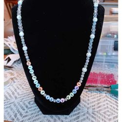 Necklaces, bracelets and earrings