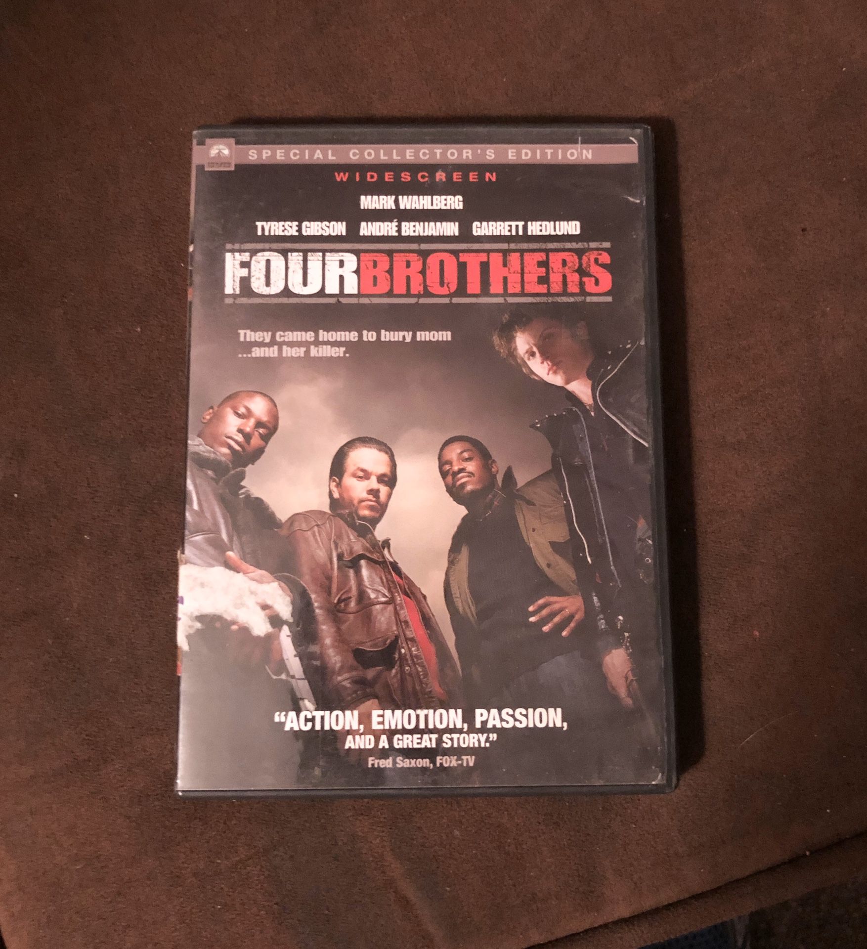 4 brothers movie DVD