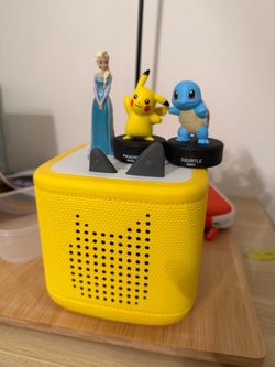 Tonies Box 2 - Pokemon Edition (w/ Pikachu, Squirtle, and Elsa)