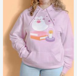 PUSHEEN HOODIE SIZE XXL