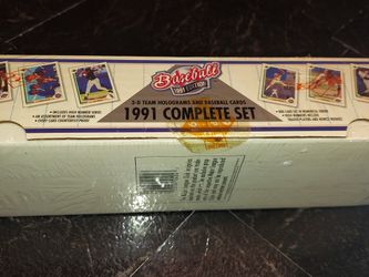 1991 Upperdeck Complete Set 3d Holograms Set