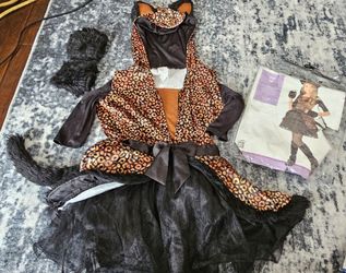 Girls cat girl costume