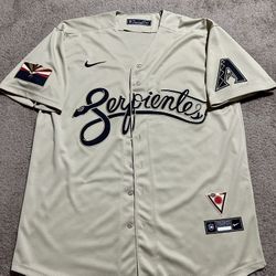 Arizona Diamondbacks ‘Serpientes’ City Connect Baseball Jersey