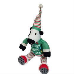 Chick-fil-A Holiday Plush Cow Ugly Christmas Sweater Cute 6" Pointy Hat