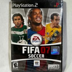 FIFA 07 Soccer Sony Playstation 2 EA Sports Game PS2 NTSC 