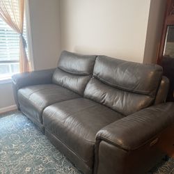Leather Loveseat Recliner