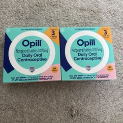 🔥2 boxes Opill Daily Oral Contraceptive 84ct each EXP: 12/2025^ 🔥
