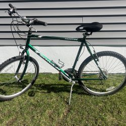 95' Schwinn Frontier MTB Bike Large 19" Hardtail Rigid Green Chromoly Steel Cafe