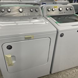 Maytag Washer And Dryer Set In White New Open Box