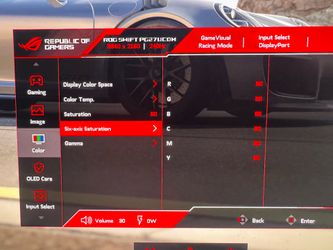 ASUS ROG Swift OLED PG27UCDM 27” 4K 240Hz QD-OLED Gaming Monitor – Like New