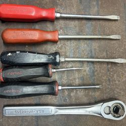 Mac And Snap-on Screw Drivers 