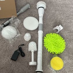 Electric Spin Scrubber ( Very Useful For Bathroom Scrubbing )