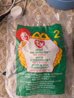 Ty Antsy the Anteater McDonald's Happy Meal Toy
