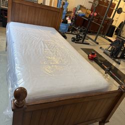 Wood Twin Bed
