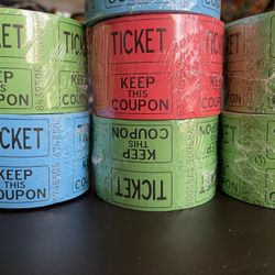 Raffle Ticket Rolls