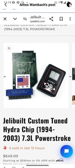 PHP Hydra Chip for 7.3 Powerstroke