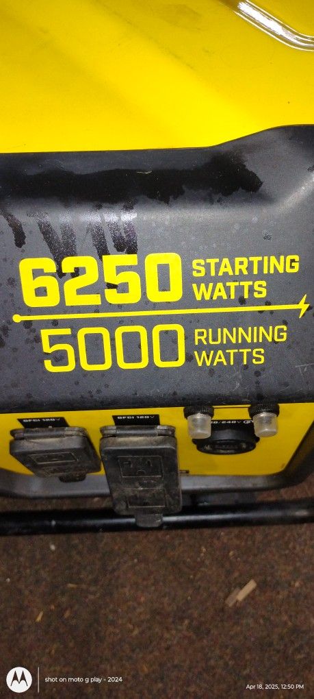 Champion 120/240 Volt Generator