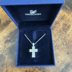 Swarovski Cross Necklace