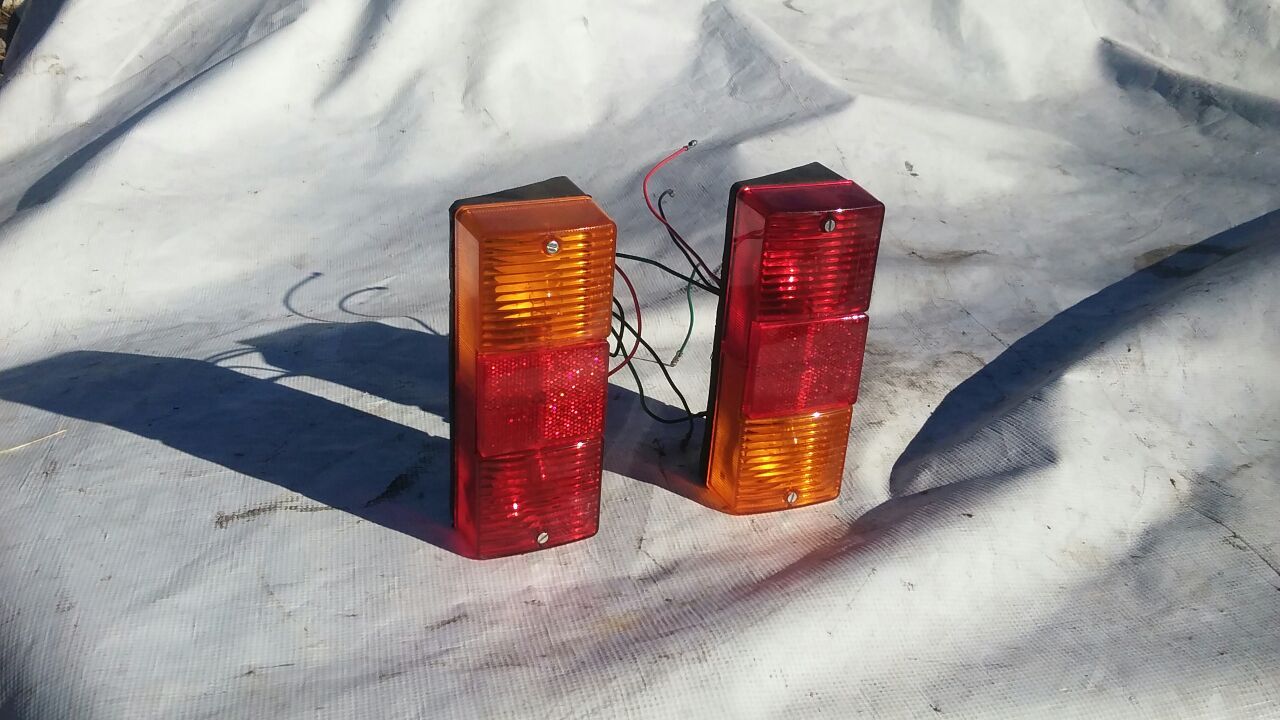 New trailer lights.