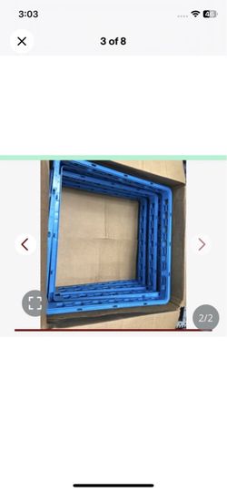 Carlisle FoodService Products RE14 OptiClean Polypropylene Open Glass Rack 6pack