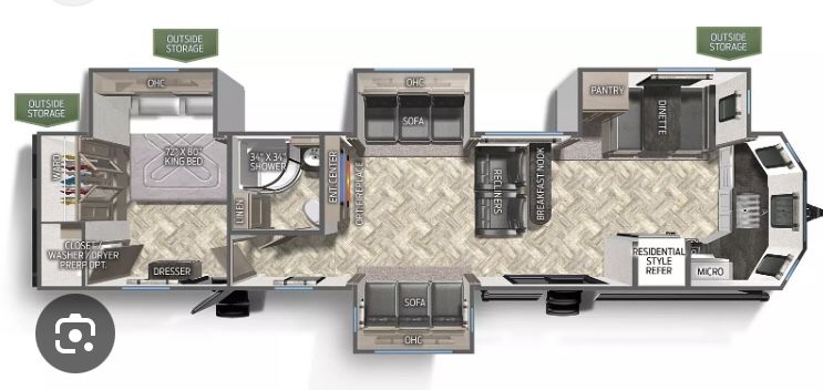 2025 39ft Destination/Park Model Trailer 39FKL Puma