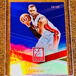 Chris Bosh Holo Foil Blue /99 Elite 2014-15