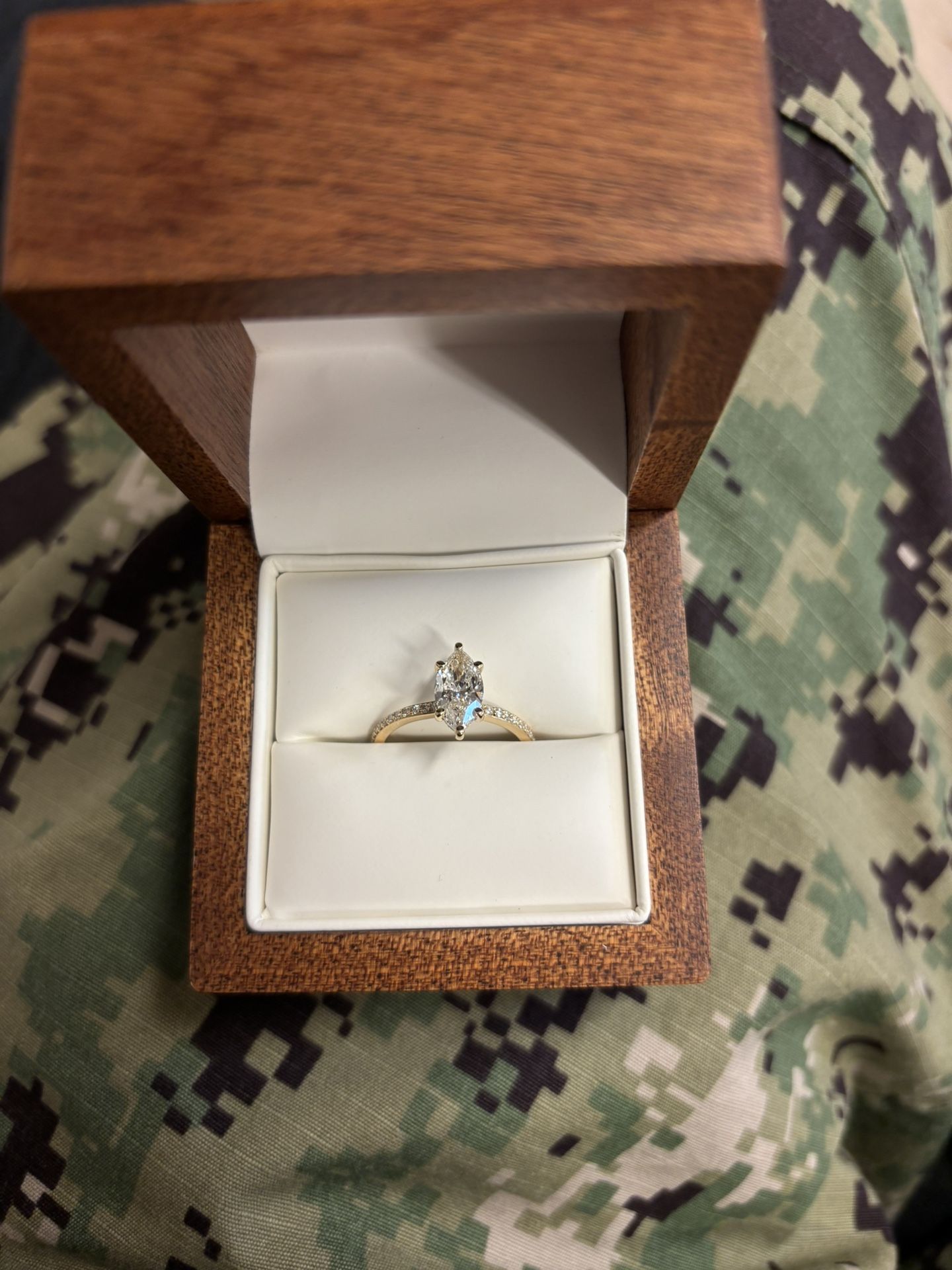 1.52 Karat Diamond Engagement Ring