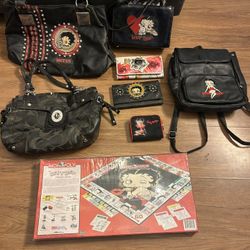 Betty Boop Purses, Bag, Wallets And Game