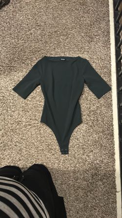 Green Top, Body Suit (XS)