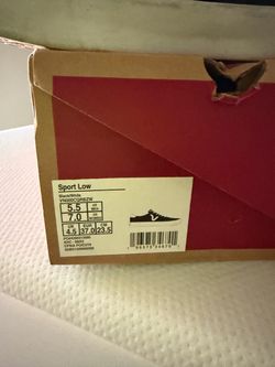 Vans Sport Low Black/White Women's Size 7