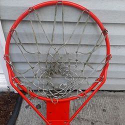 Heavy duty basketball rim - $40