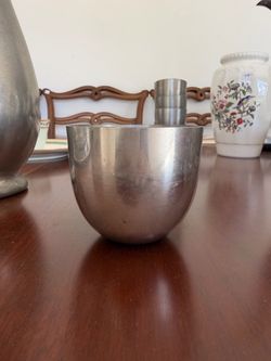 Stainless Steel Mixing Bowl with Center Post