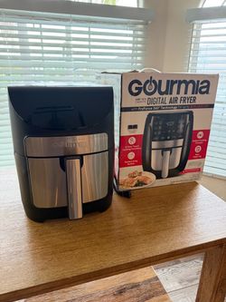 Gourmia 6 Qt Digital Air Fryer with Box