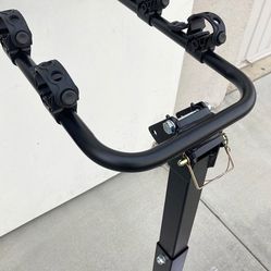 (New in box) $49 Tile Foldable 3-Bike Rack Mount Bicycle Carrier for 2” Hitch Trucks SUVs 110lbs Max